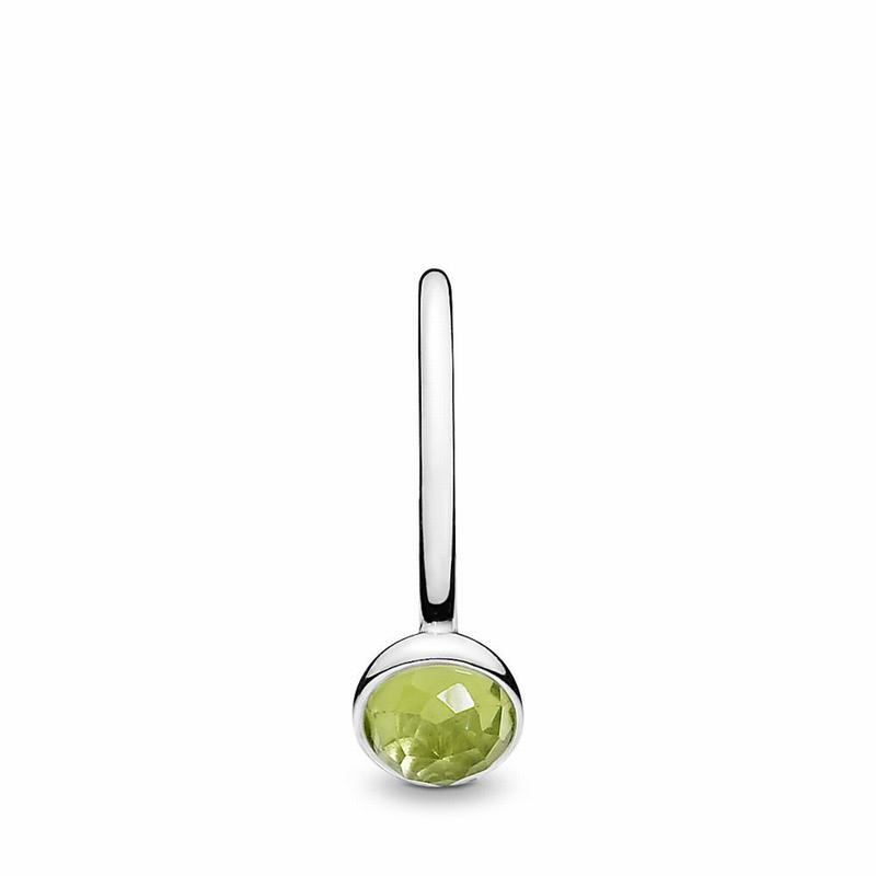 Pandora Australia August Droplet Ring - Sterling Silver | CZQNOT740